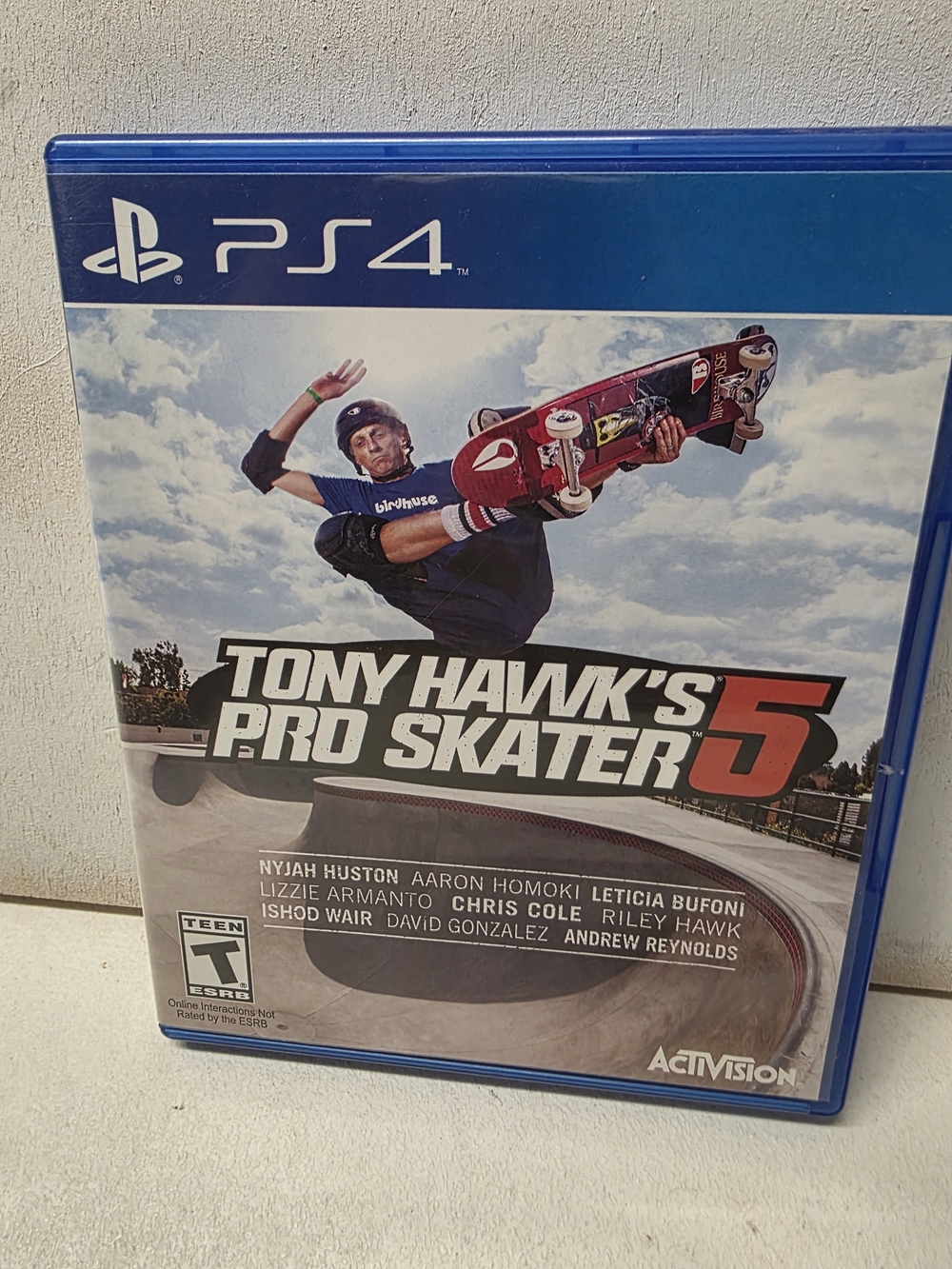 Tony Hawk’s Pro Skater 5 PS4 PlayStation 4 2015 Tested Working w/ Case